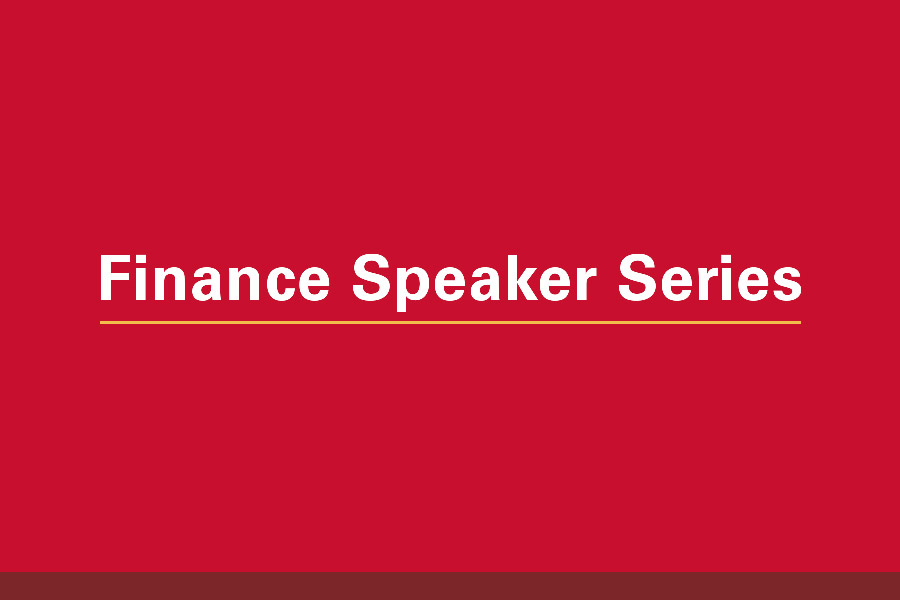 Finance Speaker Series